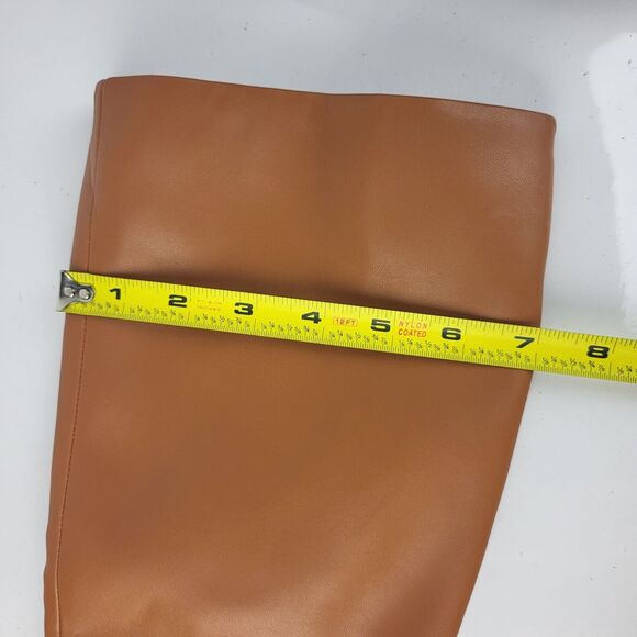 Nordstrom Rack Virginia Tall Boot Block heel Brown Size 6.5 M - Picture 15 of 15